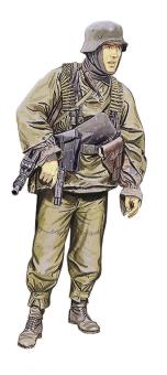 Tireur - Groupe de combat Hansen 1944 