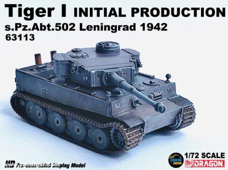 Tiger I Initial Production - s.Pz.Abt.502 - Leningrad 1942 