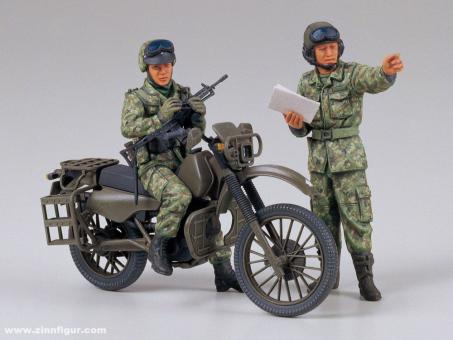 Motorrad mit 2 Figuren 