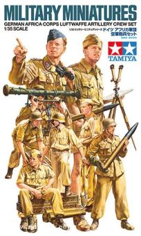 Figure Set DAK Luftwaffe Artillery 