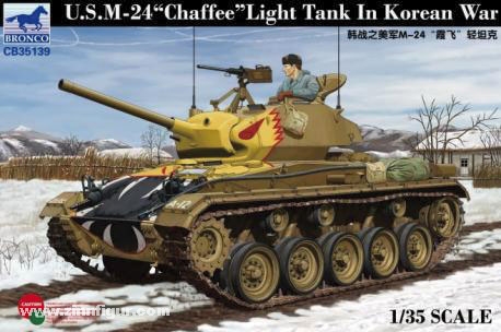 US Light Tank M-24 Chaffee "Korean War" 