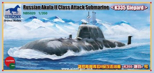 K335 Giepard Akula II Sous-marin de chasse 