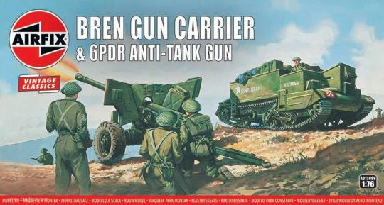 Bren Gun Carrier & 6pdr Anti-tank Gun - Vintage Classics 