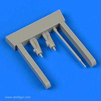 Ju 87B Stuka Pitot Tube & Gun Barrels 