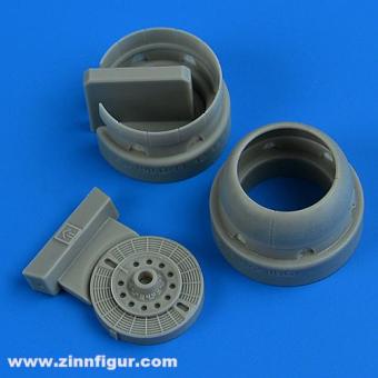 Fw 190D-11/12/13 Cowling and Cooling Flaps (closed) 