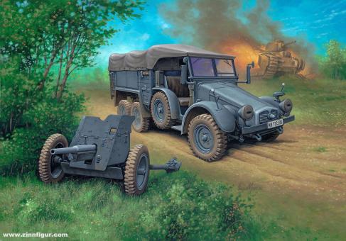 Krupp Protze Kfz.69 avec 3,7cm PaK 