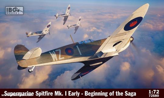 Supermarine Spitfire Mk.I früh "Beginn der Saga" 