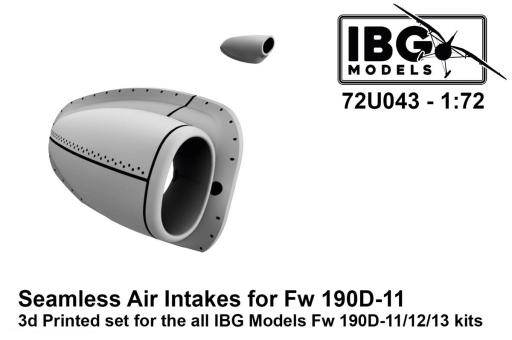 Fw 190D-11 Seamless Air Intakes 