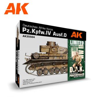 Pz.Kpfw.IV Ausf.D "Afrika Korps" with Figure 