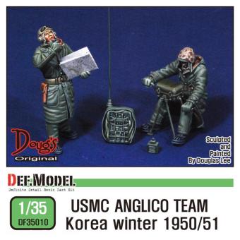 USMC ANGLICO Team in Korea - Winter 1950/51 