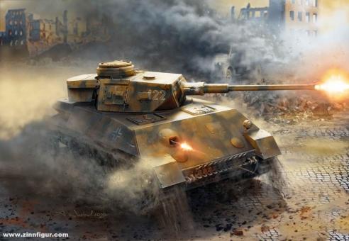 Char IV Ausf.H Krupp projet W1466 