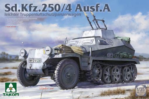 Sd.Kfz.250/4 Ausf.A Truppenluftschutzpanzerwagen 