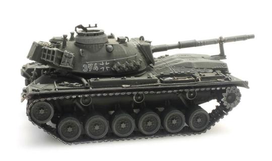 M48A2GA2 Bundeswehr - Gelboliv Transport ferroviaire 