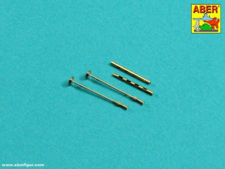 Set of 2 barrels for British Browning .303 aircraft machine guns with flash hiders 