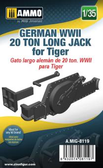 Cric allemand de 20t pour char Tiger 
