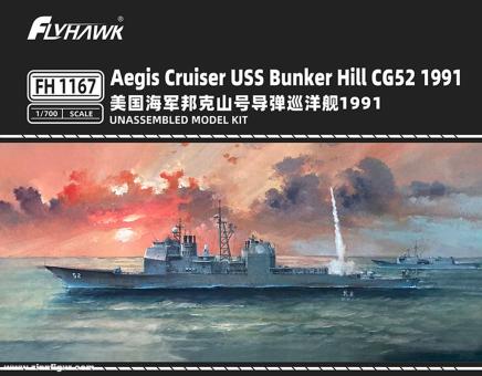 Missile Cruiser USS Bunker Hill CG-52 - 1991 