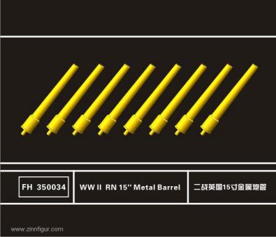 Royal Navy 15'' Gun Barrels 