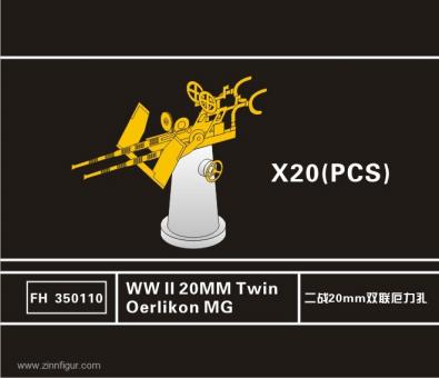 20mm Oerlikon Twin MGs 