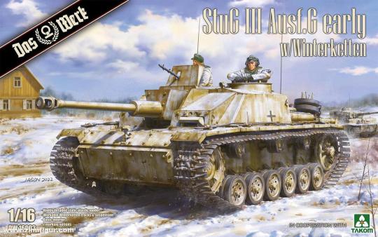 StuG.III Ausf.G avec chaînes d'hiver 