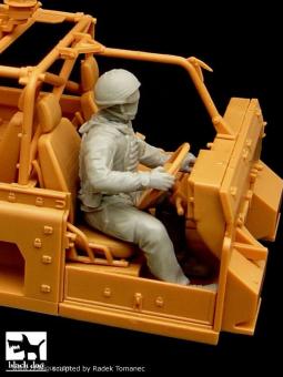 British Driver Defender Wolf Afghanistan 