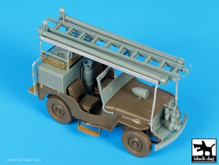 Jeep Willys CJ2A Firetruck Conversion Set 