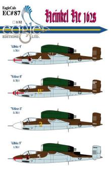 Heinkel He 162 Decals 