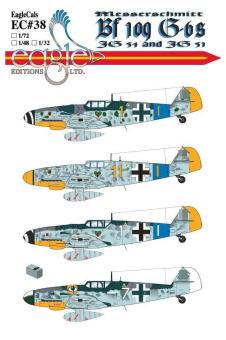Bf 109G-6 "JG54/JG51" Décalcomanies 