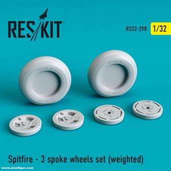 Roues Spitfire 3 rayons (en charge) 