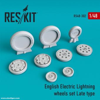 EE Lightning Räder Set später Typ 