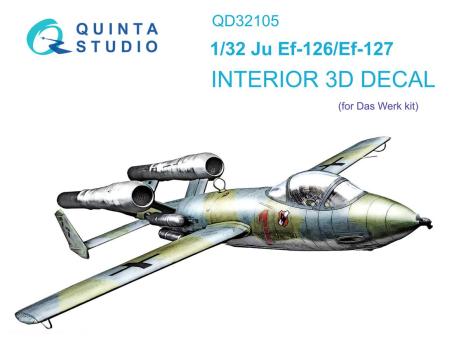 Ju EF 126/EF 127 3D-Decal Innendetails 