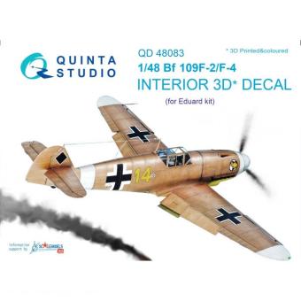 Bf 109F-2/F-4 3D-Decal Interior 