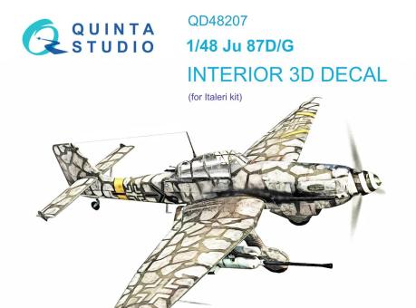 Ju 87D/G 3D-Decal Interior 
