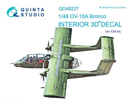 OV-10A Bronco 3D-Decal Interior 