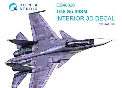 Su-30SM 3D-Decal Interior 