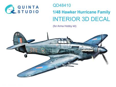 Hurricane Family - 3D-Decal Interior 