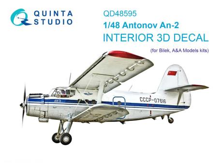 Antonov An-2 Colt - 3D-Decal Interior 
