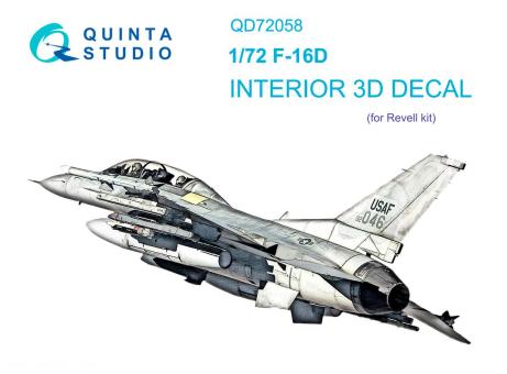 F-16D - 3D-Decal détails intérieurs 