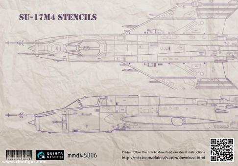 Su-17M4 Stencils 