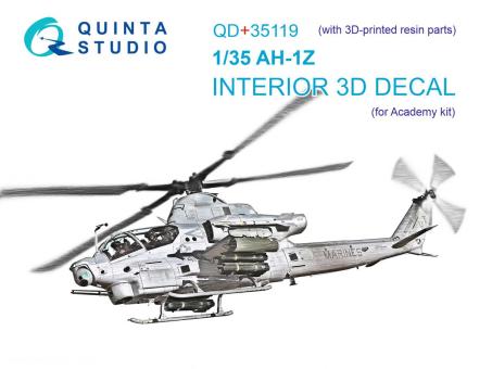 AH-1Z - 3D-Decal Innendetails 