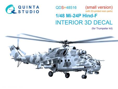 Mi-24P Hind-F - 3D-Decal Innendetails - kleines Set 