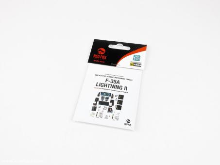 F-35A Lightning II Quick Set 3D Acrylic Instrument Panel 
