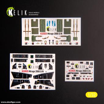 Mirage 2000 D/N - 3D-Decal Innendetails 