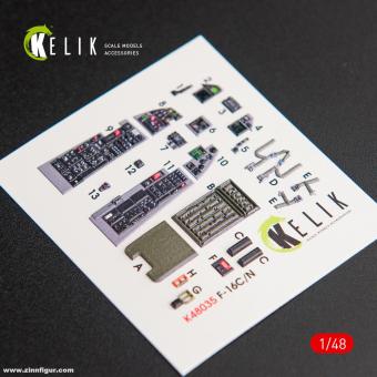 F-16C/N Fighting Falcon - 3D-Decal Innendetails 