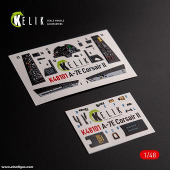 A-7E Corsair II - 3D-Decal Innendetails 