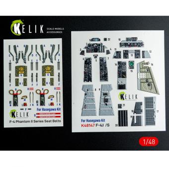 F-4J/S - 3D-Decal Innendetails (Hasegawa) 