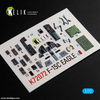 F-15C Eagle - 3D-Decal Interior 
