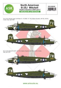B-25J Mitchell Partie 4 - US Dogface Sq. "Super Unit Ration K" - Méditerranée 