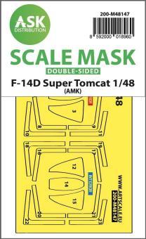 F-14D Super Tomcat double-sided express fit mask 