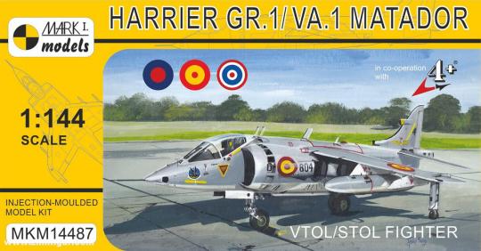 Harrier GR.1/GR.1A/VA.1 Matador "VTOL/STOL Fighter" 