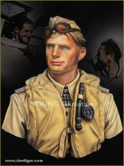 Luftwaffe Pilot North Africa WWII 